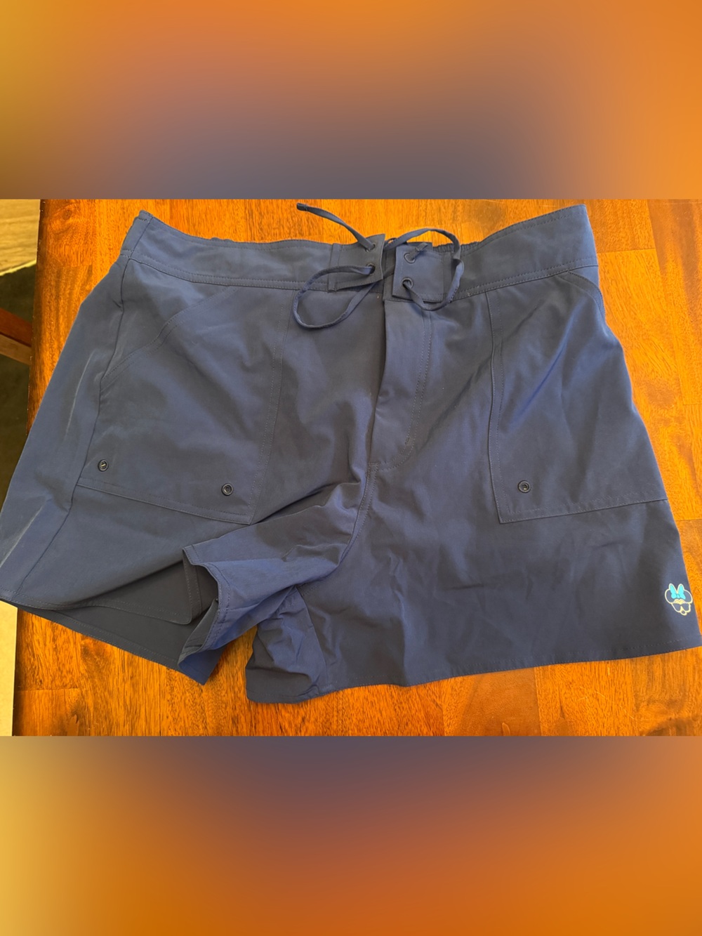 Disney swim Shorts cruise line xxl blue NWT Minnie Mouse
